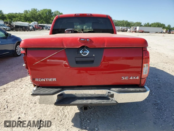 2006 Nissan Frontier LE with VIN 1N6AD07W66C406128, listed as a Copart auction lot 56281695 with 97,777 mi miles and Salvage title. Bid and sale history available at DreamBid. Image 6.
