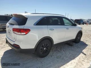 2016 Kia Sorento LX with VIN 5XYPG4A52GG162518, listed as a Copart auction lot 47873635 with 0 mi miles and Clean Title. Bid and sale history available at carsss.com. Image 3.