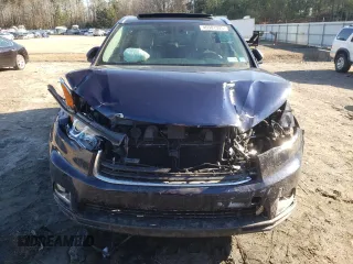 2016 Toyota Highlander Hybrid Limited with VIN 5TDDCRFH4GS017367, listed as a Copart auction lot 46501335 with 55,863 mi miles and Salvage Title. Bid and sale history available at carsss.com. Image 5.