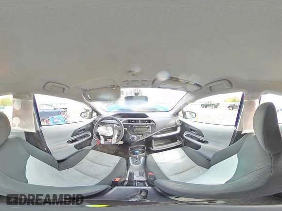 2014 Toyota Prius One with VIN JTDKDTB37E1085331, listed as a Copart auction lot 53978465 with 134,655 mi miles and Salvage Title. Bid and sale history available at DreamBid. Image 16.