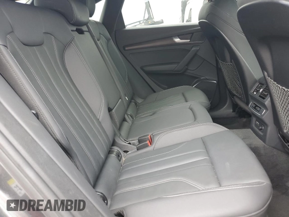 2023 Audi Q5 Sportback S line Premium with VIN WA14AAFY8P2074065, listed as a Copart auction lot 56874145 with 16,659 mi miles and Salvage title. Bid and sale history available at DreamBid. Image 10.