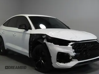 2023 Audi SQ5 Sportback Premium Plus z VIN WA124AFY1P2038636, wystawiony jako Copart lot #53910115 z przebiegiem 27 258 mil mil oraz Szkody całkowita. Historia ofert i sprzedaży dostępna na DreamBid. Obrazek 1.