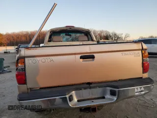2002 Toyota Tacoma with VIN 5TEPM62N62Z050001, listed as a Copart auction lot 41335185 with 199,316 mi miles and Salvage title. Bid and sale history available at DreamBid. Image 6.