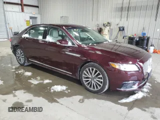 2019 Lincoln Continental Select with VIN 1LN6L9TK1K5603673, listed as a Copart auction lot 84170964 with 53,706 mi miles and Salvage Title. Bid and sale history available at carsss.com. Image 4.