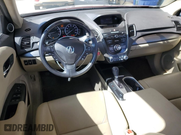2017 Acura RDX with VIN 5J8TB3H3XHL008383, listed as a Copart auction lot 46120145 with 137,465 mi miles and Salvage Title. Bid and sale history available at carsss.com. Image 8.