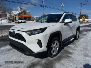 2021 Toyota RAV4 Hybrid LE with VIN 2T3M6RFV6MW00885, listed as a Copart auction lot 46148215 with 171,261 mi miles and Clean Title. Bid and sale history available at carsss.com. Image 2.