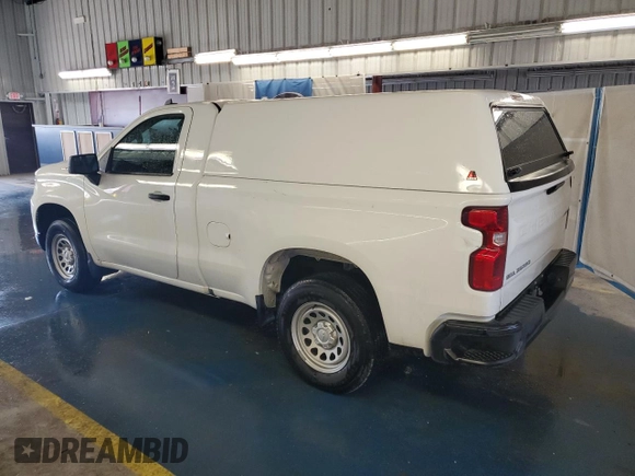 2023 Chevrolet Silverado 1500 Work Truck with VIN 3GCNAAEK7PG361086, listed as a Copart auction lot 54328675 with 108,020 mi miles and Clean Title. Bid and sale history available at carsss.com. Image 2.