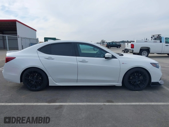 2019 Acura TLX w/A-Spec Pkg with VIN 19UUB1F60KA006344, listed as a IAAI auction lot 41429268 with 113,805 mi miles. Bid and sale history available at carsss.com. Image 13.