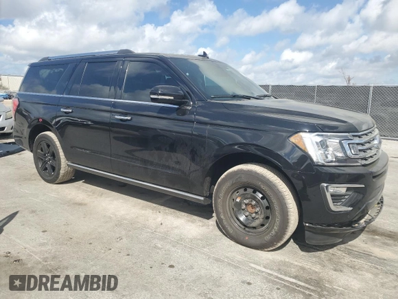 2021 Ford Expedition Max Limited with VIN 1FMJK1KT9MEA72878, listed as a Copart auction lot 44358275 with 43,082 mi miles and Salvage title. Bid and sale history available at DreamBid. Image 4.