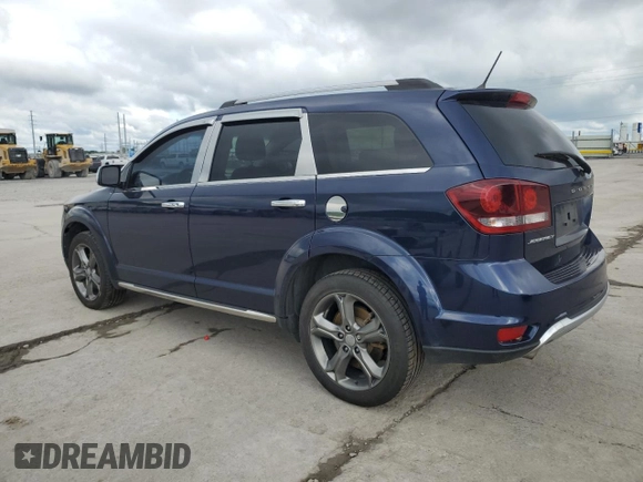 2017 Dodge Journey Crossroad Plus with VIN 3C4PDCGG4HT581492, listed as a Copart auction lot 56106085 with 129,476 mi miles and Salvage title. Bid and sale history available at DreamBid. Image 2.