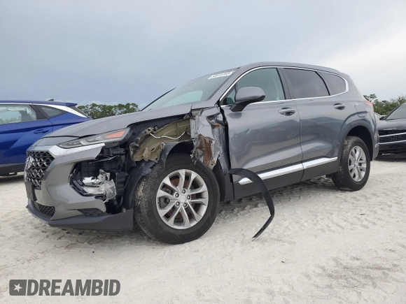 2019 Hyundai Santa Fe SE with VIN 5NMS2CAD7KH098372, listed as a Copart auction lot 50815165 with 92,377 mi miles and Non Repairable. Bid and sale history available at DreamBid. Image 1.
