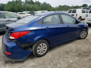 2016 Hyundai Accent SE with VIN KMHCT4AE6GU011184, listed as a Copart auction lot 60473493 with 80,848 mi miles. Bid and sale history available at carsss.com. Image 3.