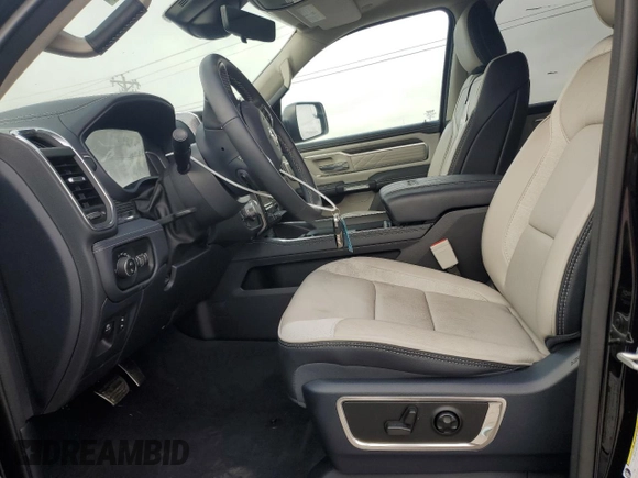 2024 Ram 1500 Limited with VIN 1C6SRFHT0RN171404, listed as a Copart auction lot 77973754 with 710 mi miles and Salvage title. Bid and sale history available at DreamBid. Image 7.