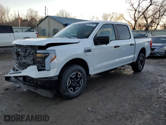 2024 Ford F-150 with VIN 1FT6W1B73RWG08257, listed as a Copart auction lot 89097355 with 516 mi miles and Salvage title. Bid and sale history available at DreamBid. Image 1.