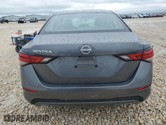 2025 Nissan Sentra S with VIN 3N1AB8BV5SY270147, listed as a Copart auction lot 51860955 with 1,440 mi miles and Salvage Title. Bid and sale history available at DreamBid. Image 6.