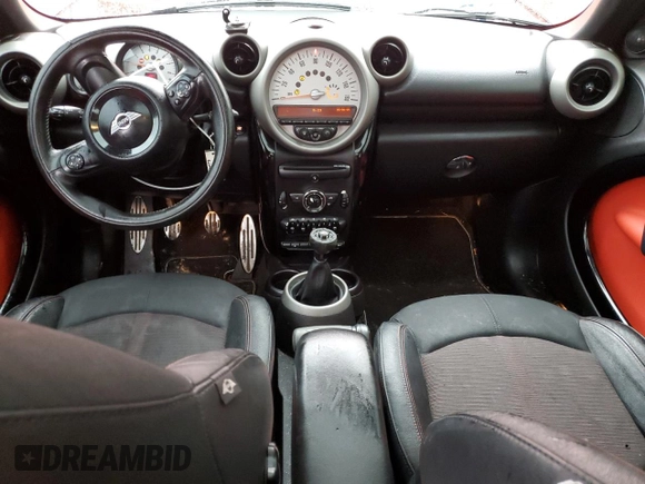 2012 MINI Countryman S with VIN WMWZC3C58CWM27870, listed as a Copart auction lot 46924325 with 117,911 mi miles and Salvage Title. Bid and sale history available at DreamBid. Image 8.