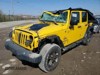 2008 Jeep Wrangler Unlimited X with VIN 1J4GA39158L621957, listed as a Copart auction lot 52737815 with 135,489 mi miles and Salvage title. Bid and sale history available at DreamBid. Image 1.