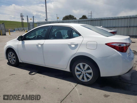 2016 Toyota Corolla L with VIN 2T1BURHE6GC687616, listed as a Copart auction lot 58587075 with 111,620 mi miles and Salvage title. Bid and sale history available at DreamBid. Image 2.