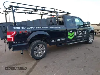 2019 Ford F-150 XL with VIN 1FTFX1E49KKE80117, listed as a IAAI auction lot 41279055 with 60,518 mi miles. Bid and sale history available at carsss.com. Image 4.