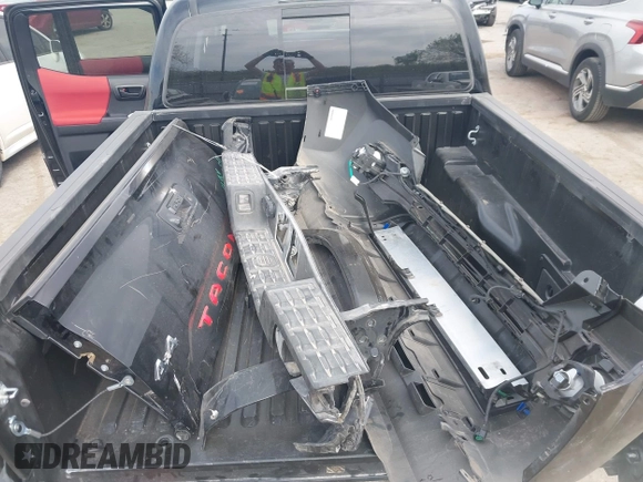 2023 Toyota Tacoma 4WD SR with VIN 3TYCZ5AN4PT170688, listed as a IAAI auction lot 41998053 with 20,770 mi miles. Bid and sale history available at carsss.com. Image 12.