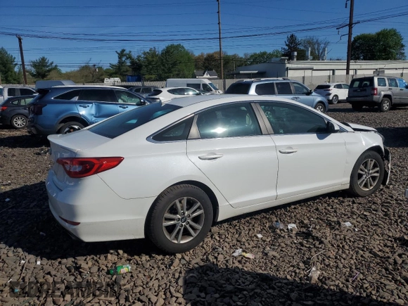 2016 Hyundai Sonata SE with VIN 5NPE24AF1GH359168, listed as a Copart auction lot 54137245 with Not Provided miles and Salvage Title. Bid and sale history available at carsss.com. Image 3.