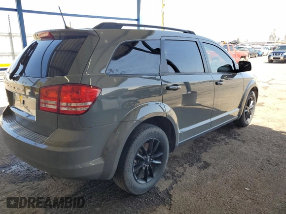 2020 Dodge Journey SE Value with VIN 3C4PDCAB8LT277085, listed as a Copart auction lot 51759535 with 107,828 mi miles and Clean Title. Bid and sale history available at DreamBid. Image 4.