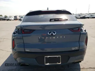 2022 Infiniti QX55 Luxe z VIN 3PCAJ5J3XNF102177, wystawiony jako Copart lot #52699865 z przebiegiem 54 539 mil mil oraz Szkoda całkowita • Salvage title. Historia ofert i sprzedaży dostępna na DreamBid. Obrazek 6.