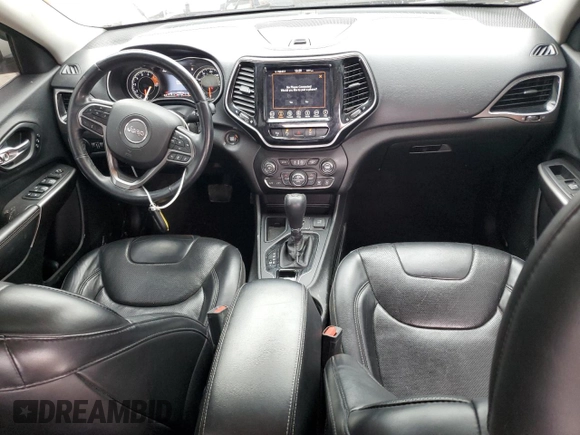 2019 Jeep Cherokee Limited with VIN 1C4PJLDX2KD263106, listed as a Copart auction lot 46658915 with 77,934 mi miles and Salvage title. Bid and sale history available at DreamBid. Image 8.
