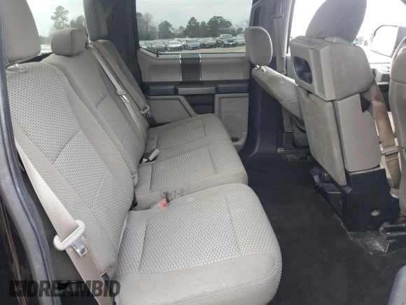 2019 Ford F-150 XL with VIN 1FTEW1C48KKC40459, listed as a Copart auction lot 43650535 with 106,767 mi miles and Salvage Title. Bid and sale history available at DreamBid. Image 10.