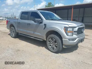 2023 Ford F-150 XL with VIN 1FTFW1E55PKE96110, listed as a IAAI auction lot 42127827 with 35,741 mi miles and . Bid and sale history available at DreamBid. Image 1.