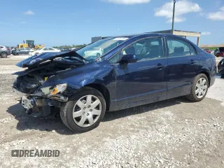 2009 Honda Civic LX z VIN 2HGFA16559H548098, wystawiony jako Copart lot #55737715 z przebiegiem 186 070 mil mil oraz Szkoda całkowita • Salvage title. Historia ofert i sprzedaży dostępna na DreamBid. Obrazek 1.