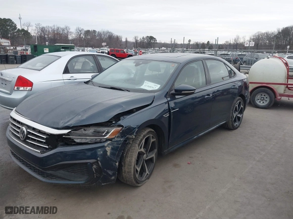 2020 Volkswagen Passat 2.0T R-Line with VIN 1VWMA7A39LC024412, listed as a IAAI auction lot 41508562 with 51,835 mi miles. Bid and sale history available at carsss.com. Image 6.
