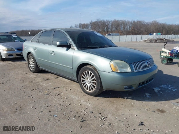 2005 Mercury Montego Premier with VIN 1MEHM43165G628791, listed as a IAAI auction lot 41519642 with 306,322 mi miles. Bid and sale history available at carsss.com. Image 1.