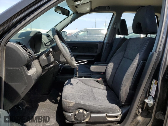 2005 Honda CR-V LX with VIN JHLRD68505C007344, listed as a Copart auction lot 54710305 with 148,976 mi miles and Salvage Title. Bid and sale history available at DreamBid. Image 7.