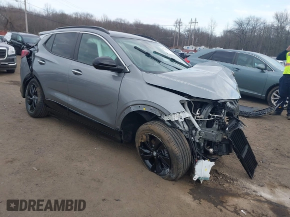 2024 Buick Encore GX Sport Touring with VIN KL4AMDSL2RB013545, listed as a IAAI auction lot 41717140 with 3,979 mi miles and . Bid and sale history available at DreamBid. Image 1.