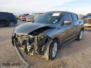2016 Nissan Juke S with VIN JN8AF5MR1GT607885, listed as a IAAI auction lot 41237148 with 1 mi miles. Bid and sale history available at carsss.com. Image 2.