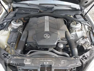 2002 Mercedes-Benz S-Class 4.3L with VIN WDBNG70J12A297441, listed as a IAAI auction lot 41712493 with 183,280 mi miles. Bid and sale history available at carsss.com. Image 10.
