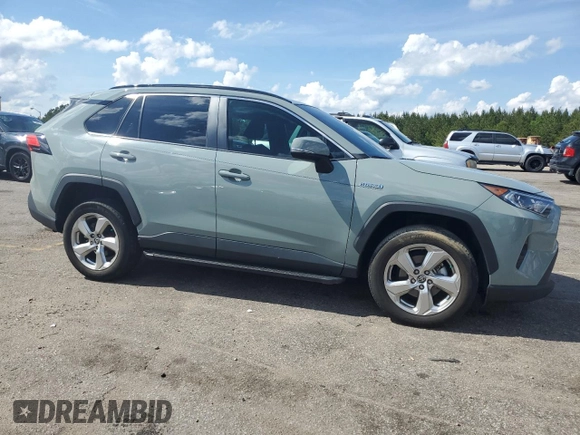 2021 Toyota RAV4 Hybrid LE with VIN 4T3B6RFVXMU055068, listed as a Copart auction lot 56575935 with 41,058 mi miles and Salvage title. Bid and sale history available at DreamBid. Image 4.