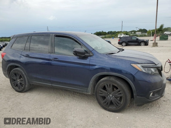 2019 Honda Passport Sport z VIN 5FNYF7H24KB010017, wystawiony jako Copart lot #69218244 z przebiegiem 76 540 mil mil oraz Szkoda całkowita • Salvage title. Historia ofert i sprzedaży dostępna na DreamBid. Obrazek 4.