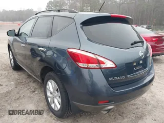 2013 Nissan Murano SV with VIN JN8AZ1MW0DW302958, listed as a IAAI auction lot 41800499 with 138,806 mi miles. Bid and sale history available at carsss.com. Image 3.
