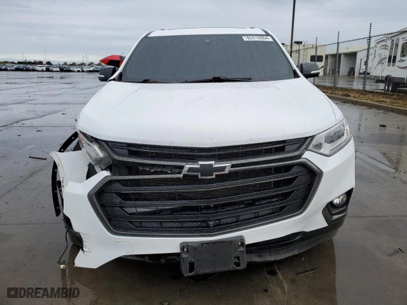 2021 Chevrolet Traverse Premier with VIN 1GNEVKKW1MJ223093, listed as a Copart auction lot 82412054 with 50,026 mi miles and Salvage Title. Bid and sale history available at carsss.com. Image 5.