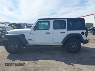 2024 Jeep Wrangler Sport S with VIN 1C4PJXDN4RW300936, listed as a IAAI auction lot 41671073 with 6,195 mi miles and . Bid and sale history available at DreamBid. Image 15.