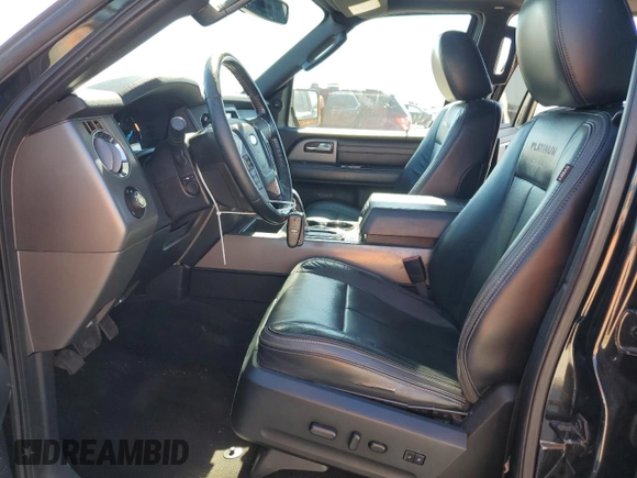 2015 Ford Expedition EL Platinum with VIN 1FMJK1LT4FEF14189, listed as a Copart auction lot 80850174 with 143,909 mi miles and Salvage Title. Bid and sale history available at carsss.com. Image 7.