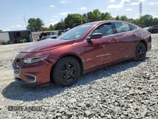 2016 Chevrolet Malibu LS z VIN 1G1ZB5ST8GF294897, wystawiony jako Copart lot #56256665 z przebiegiem Nie podano mil oraz Szkoda całkowita • Salvage title. Historia ofert i sprzedaży dostępna na DreamBid. Obrazek 1.