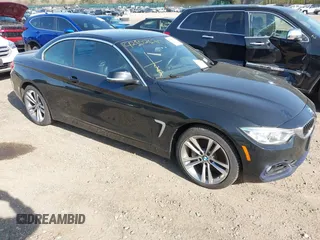 2015 BMW 4 Series 435i xDrive with VIN WBA3T7C59F5A36852, listed as a IAAI auction lot 42102170 with 55,516 mi miles and . Bid and sale history available at carsss.com. Image 1.