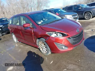 2012 Mazda 5 Touring with VIN JM1CW2CL2C0114633, listed as a IAAI auction lot 41345949 with 175,358 mi miles. Bid and sale history available at carsss.com. Image 1.