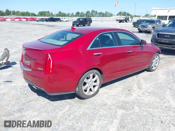 2014 Cadillac ATS Standard RWD with VIN 1G6AA5RX0E0182971, listed as a IAAI auction lot 41962216 with 135,977 mi miles and . Bid and sale history available at DreamBid. Image 4.