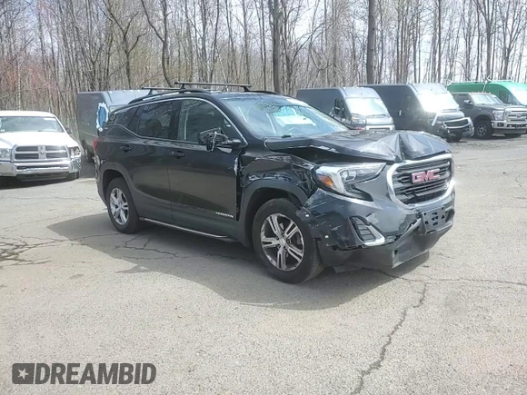 2018 GMC Terrain SLE z VIN 3GKALTEV6JL301849, wystawiony jako Copart lot #54121305 z przebiegiem 116 426 mil mil oraz Szkody całkowita. Historia ofert i sprzedaży dostępna na DreamBid. Obrazek 14.