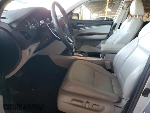 2017 Acura MDX with VIN 5FRYD3H31HB010863, listed as a Copart auction lot 63474185 with 99,706 mi miles and Salvage title. Bid and sale history available at DreamBid. Image 7.