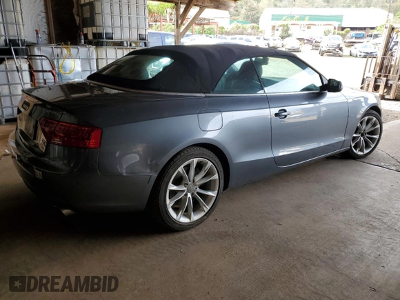 2013 Audi A5 Premium Plus z VIN WAULFAFH8DN003166, wystawiony jako Copart lot #51635015 z przebiegiem 73 022 mil mil oraz Szkoda całkowita • Salvage title. Historia ofert i sprzedaży dostępna na DreamBid. Obrazek 3.